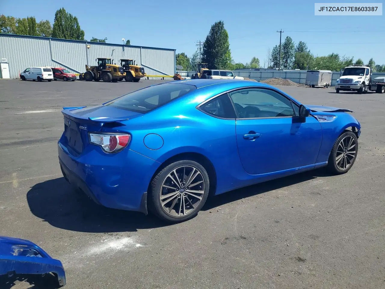 2014 Subaru Brz 2.0 Limited VIN: JF1ZCAC17E8603387 Lot: 60485456