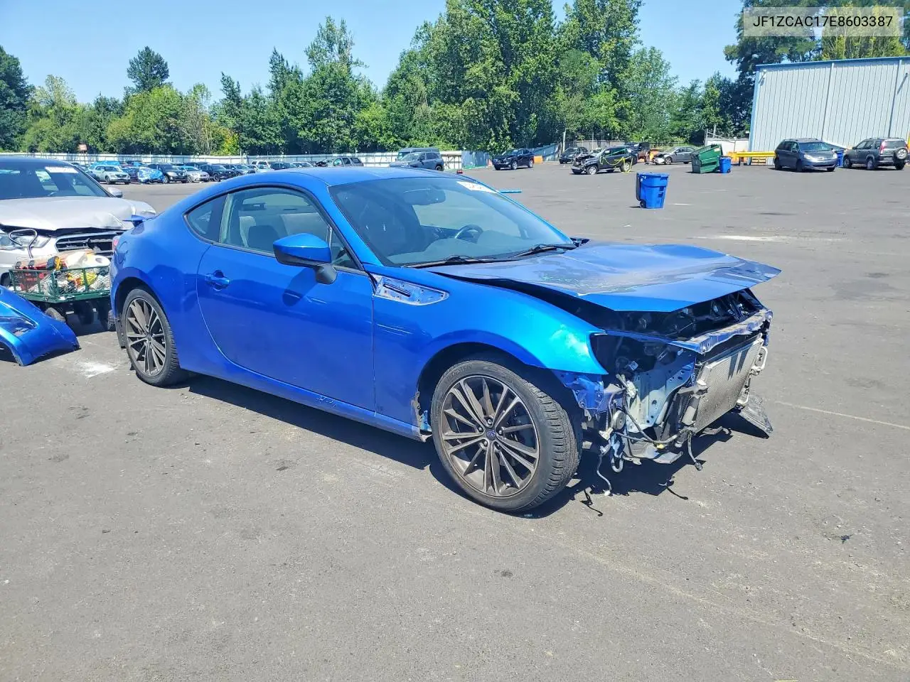 2014 Subaru Brz 2.0 Limited VIN: JF1ZCAC17E8603387 Lot: 60485456
