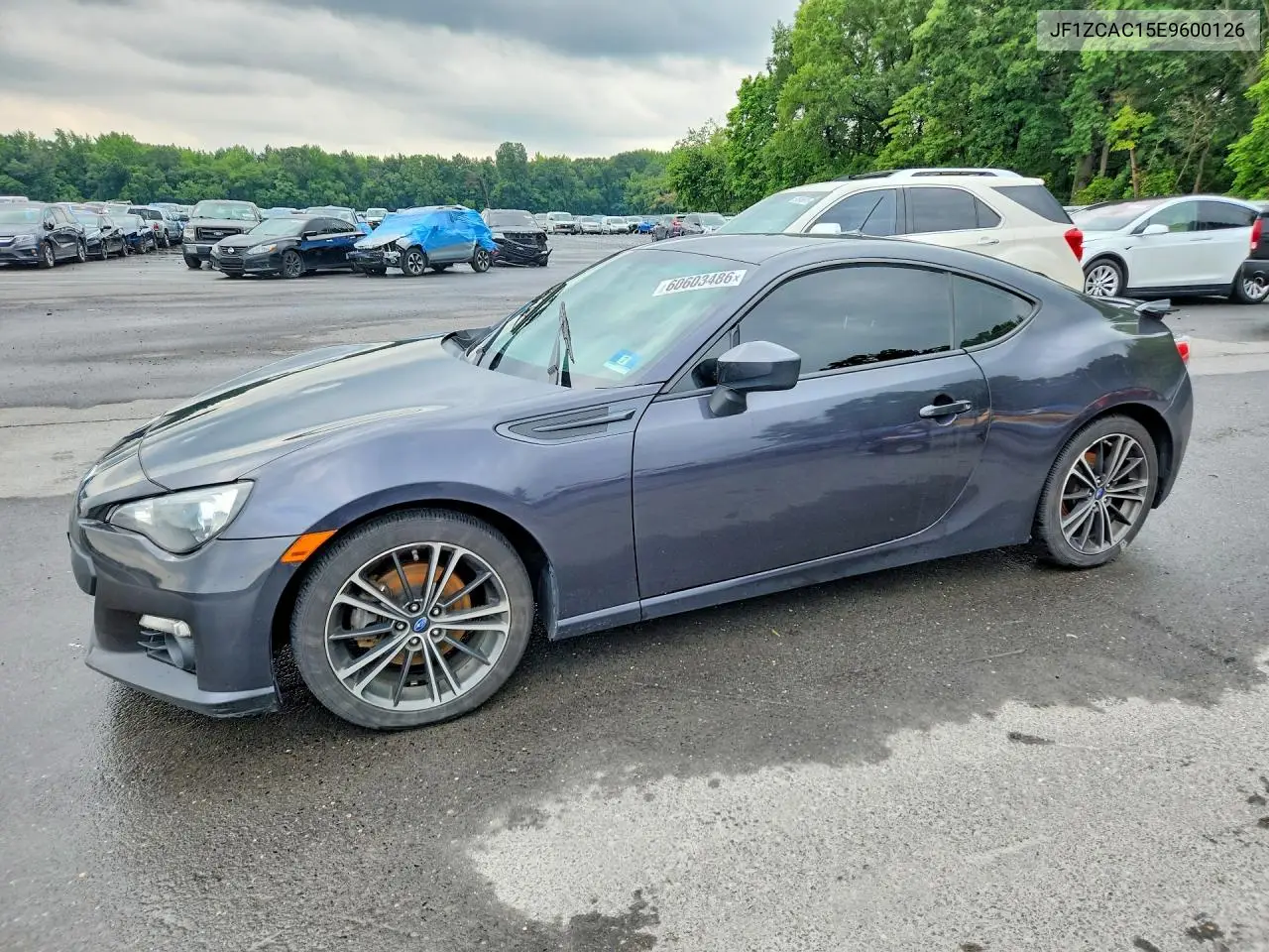 2014 Subaru Brz 2.0 Limited VIN: JF1ZCAC15E9600126 Lot: 60603486