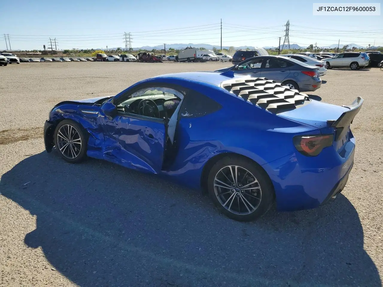 2015 Subaru Brz 2.0 Limited VIN: JF1ZCAC12F9600053 Lot: 47659076