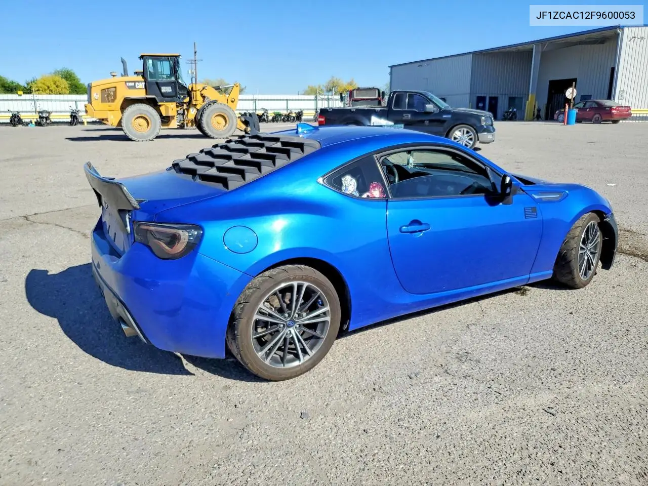 2015 Subaru Brz 2.0 Limited VIN: JF1ZCAC12F9600053 Lot: 47659076