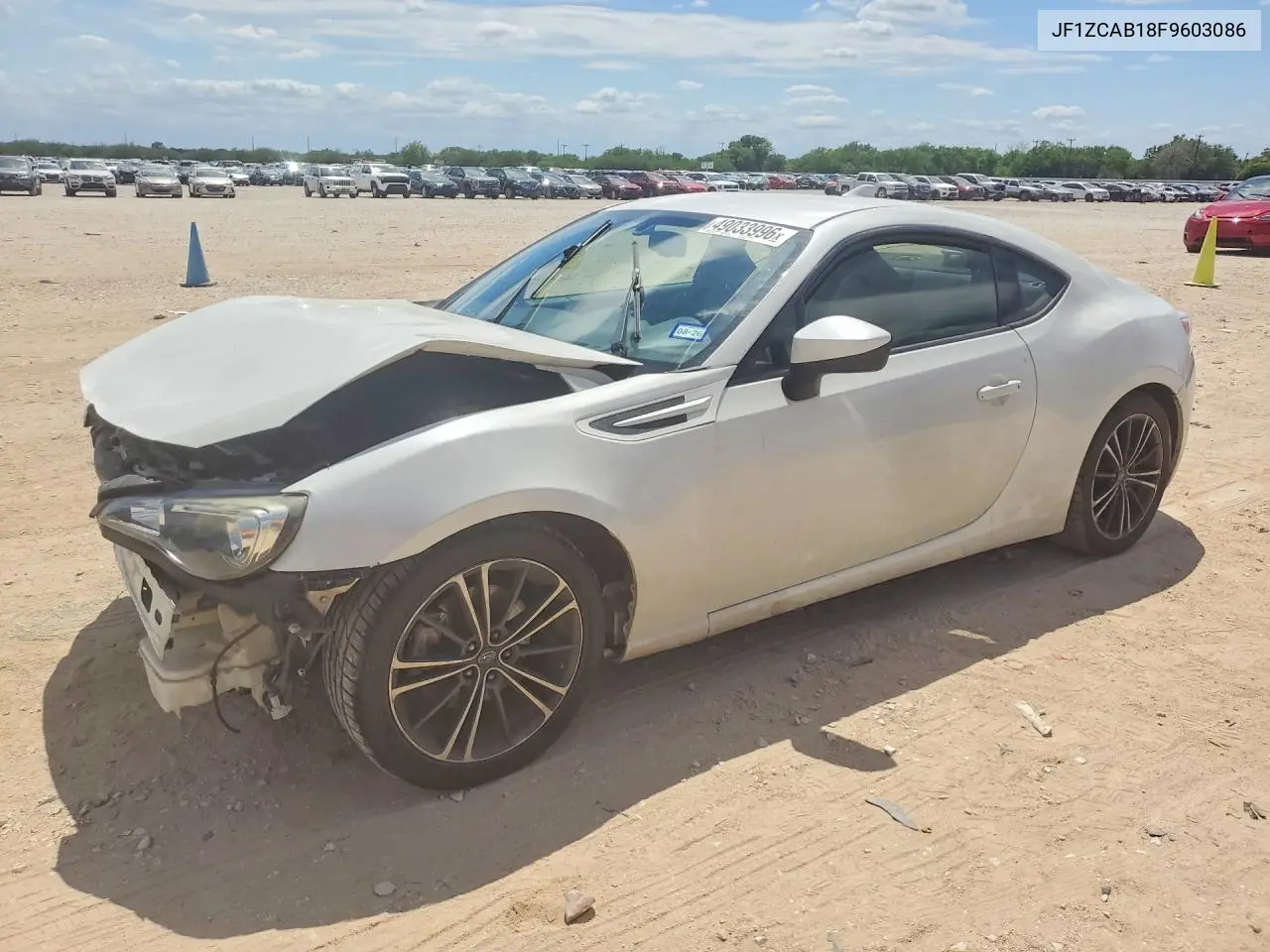 2015 Subaru Brz 2.0 Premium VIN: JF1ZCAB18F9603086 Lot: 49033996