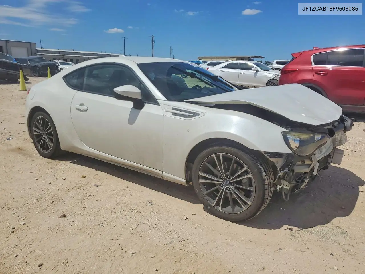 2015 Subaru Brz 2.0 Premium VIN: JF1ZCAB18F9603086 Lot: 49033996