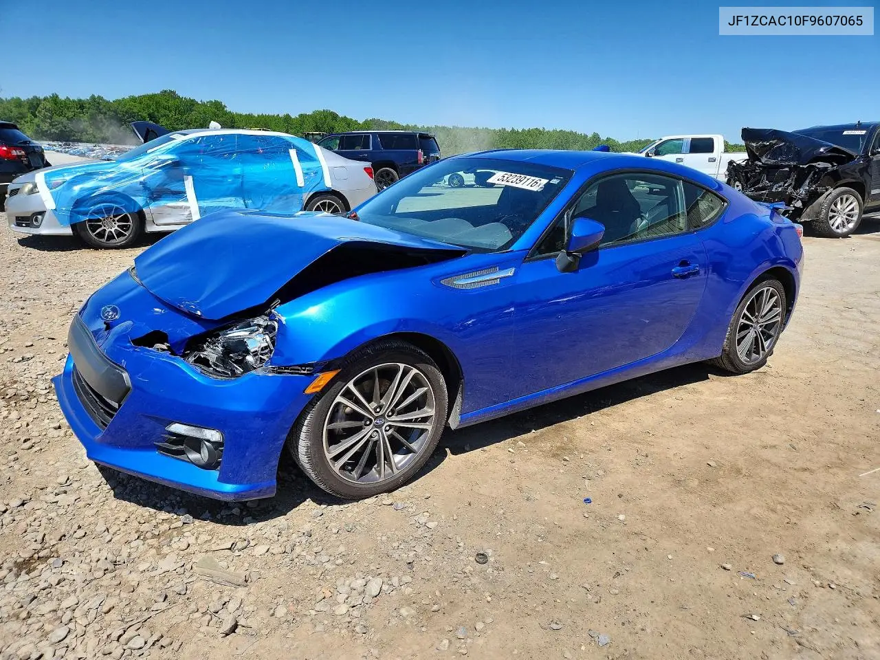 2015 Subaru Brz 2.0 Limited VIN: JF1ZCAC10F9607065 Lot: 53239116