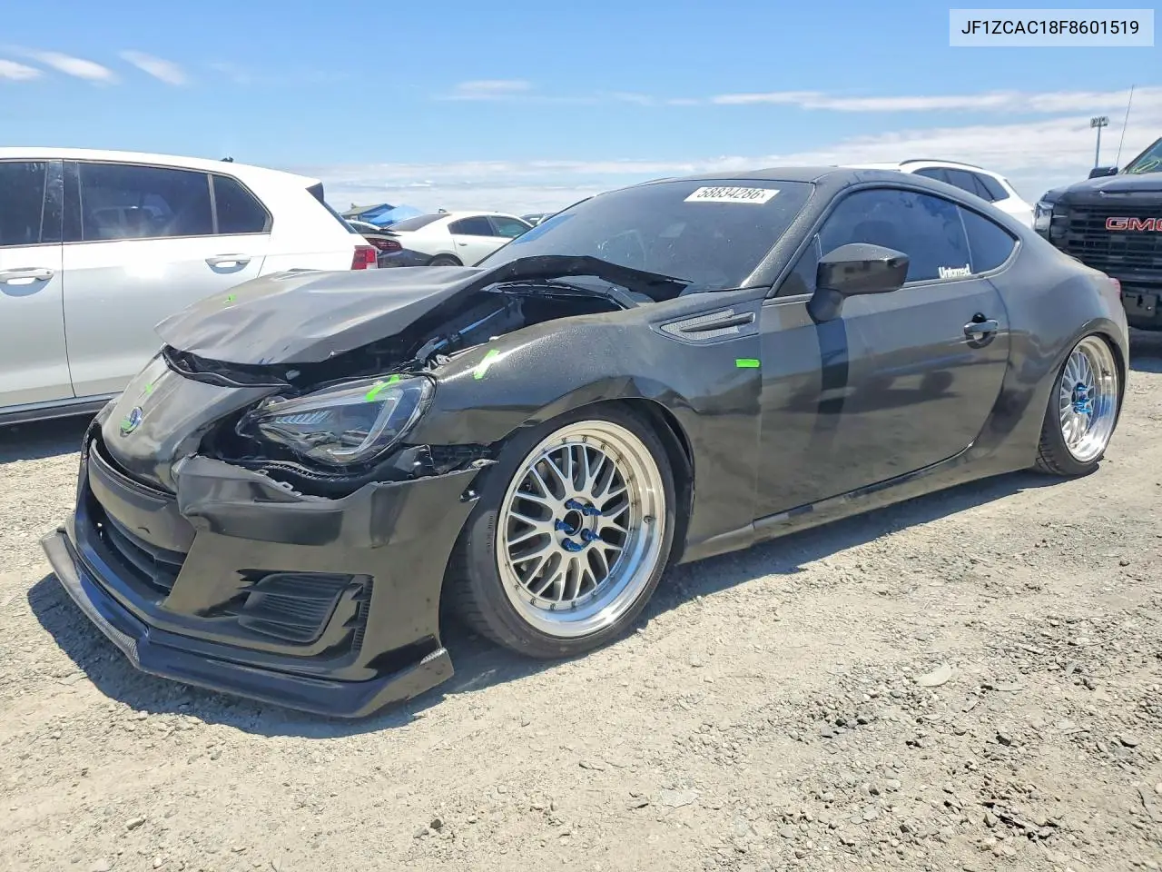 2015 Subaru Brz 2.0 Limited VIN: JF1ZCAC18F8601519 Lot: 58834286