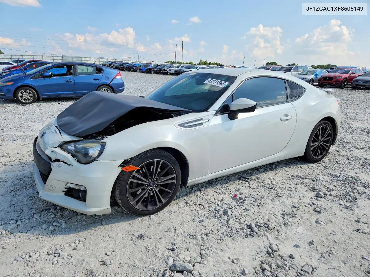 2015 Subaru Brz 2.0 Limited VIN: JF1ZCAC1XF8605149 Lot: 59231596