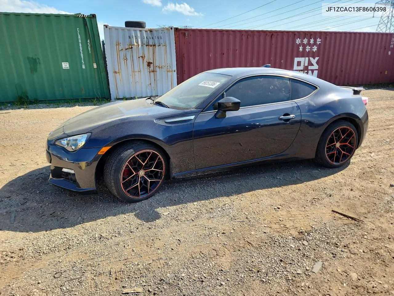 2015 Subaru Brz 2.0 Limited VIN: JF1ZCAC13F8606398 Lot: 59251306