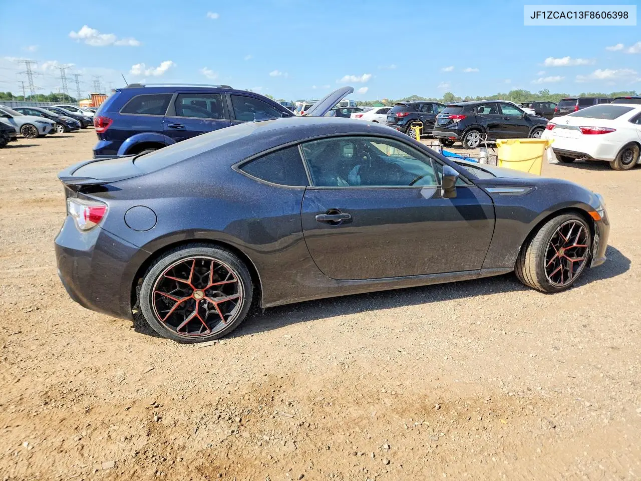 2015 Subaru Brz 2.0 Limited VIN: JF1ZCAC13F8606398 Lot: 59251306