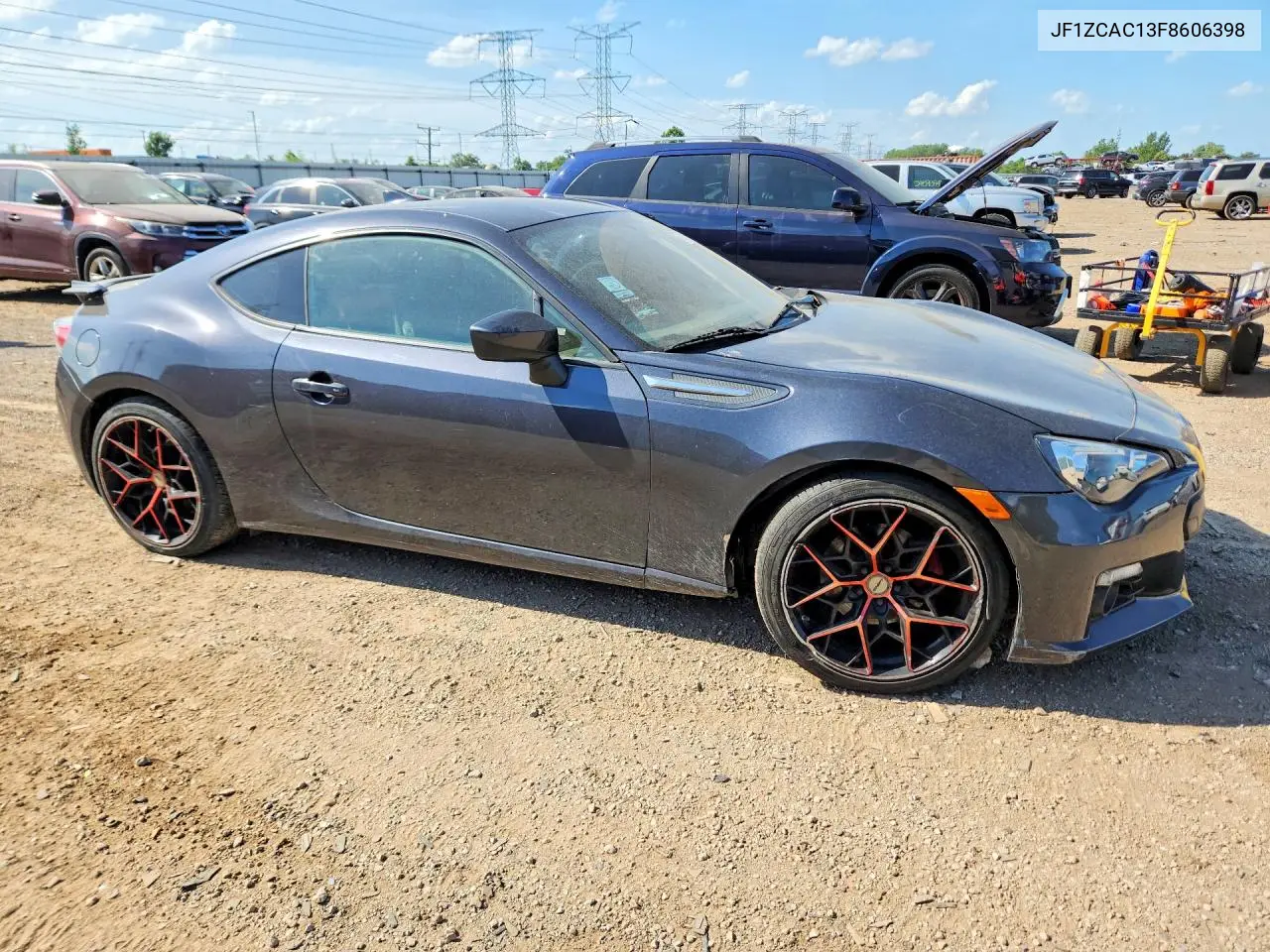 2015 Subaru Brz 2.0 Limited VIN: JF1ZCAC13F8606398 Lot: 59251306