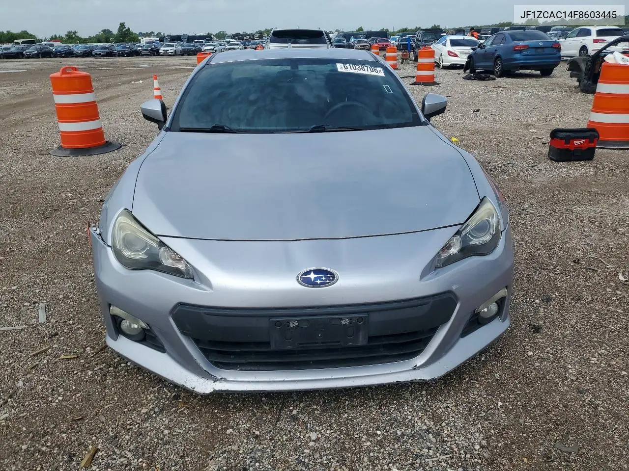 2015 Subaru Brz 2.0 Limited VIN: JF1ZCAC14F8603445 Lot: 61038706