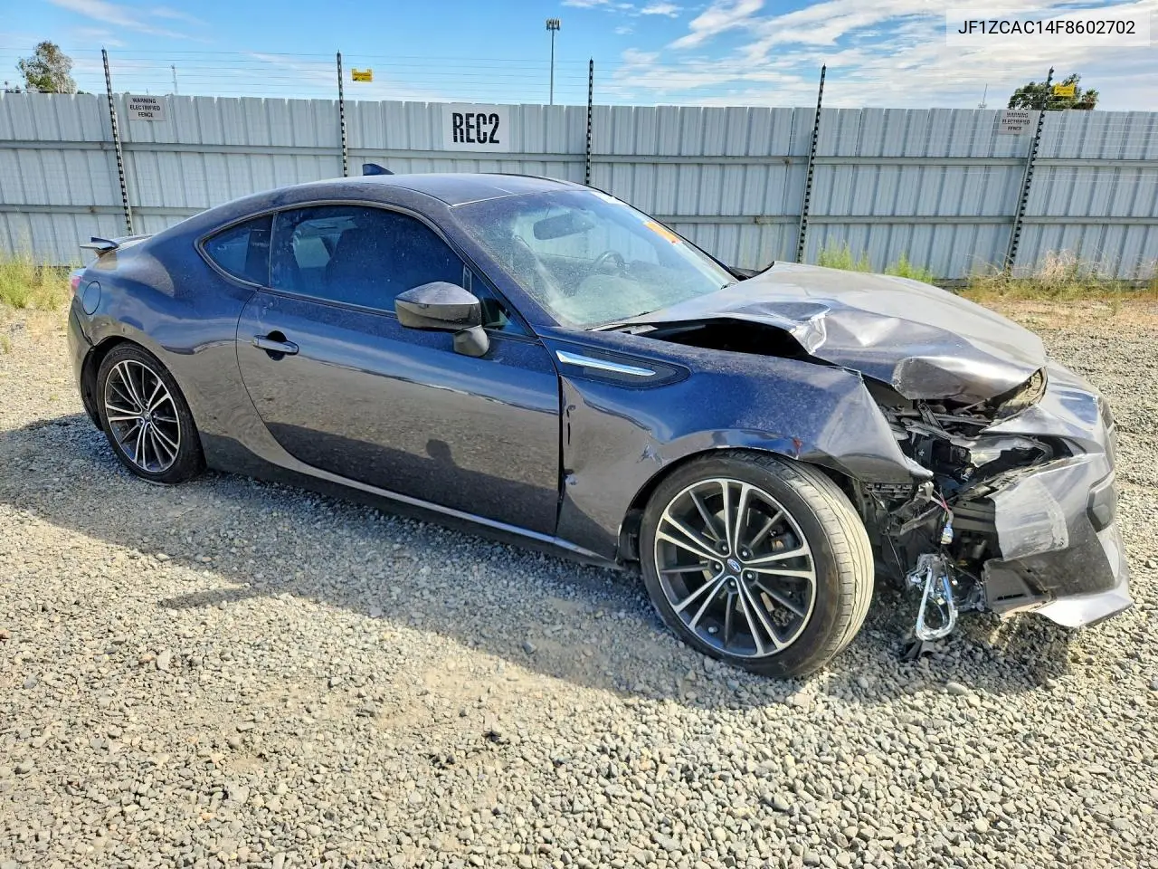2015 Subaru Brz 2.0 Limited VIN: JF1ZCAC14F8602702 Lot: 61442816