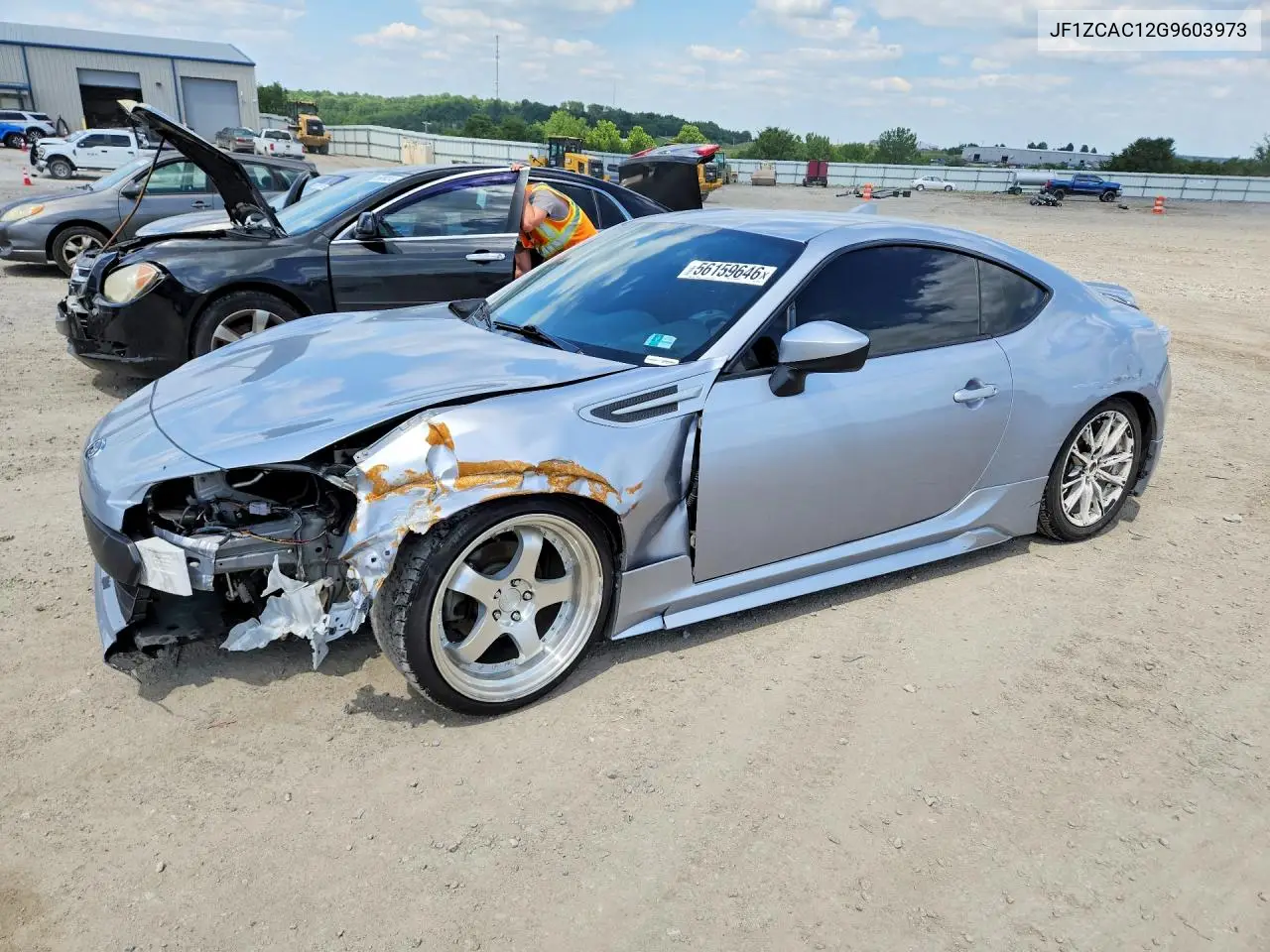 2016 Subaru Brz 2.0 Limited VIN: JF1ZCAC12G9603973 Lot: 56159646