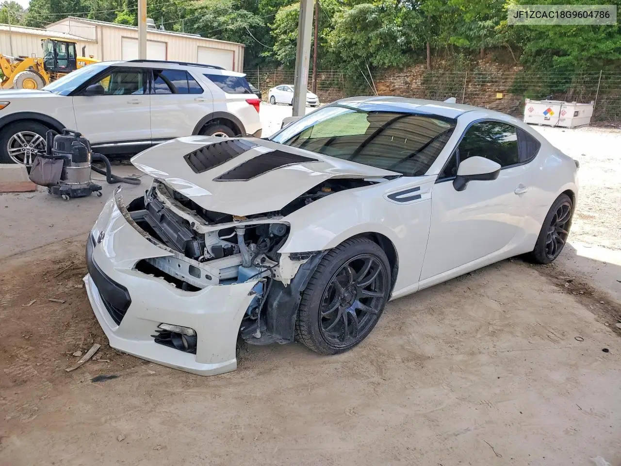 2016 Subaru Brz 2.0 Limited VIN: JF1ZCAC18G9604786 Lot: 61378106