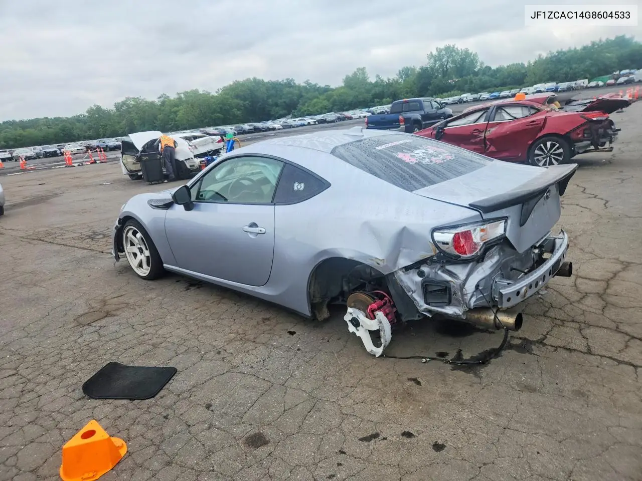 2016 Subaru Brz 2.0 Limited VIN: JF1ZCAC14G8604533 Lot: 61960846