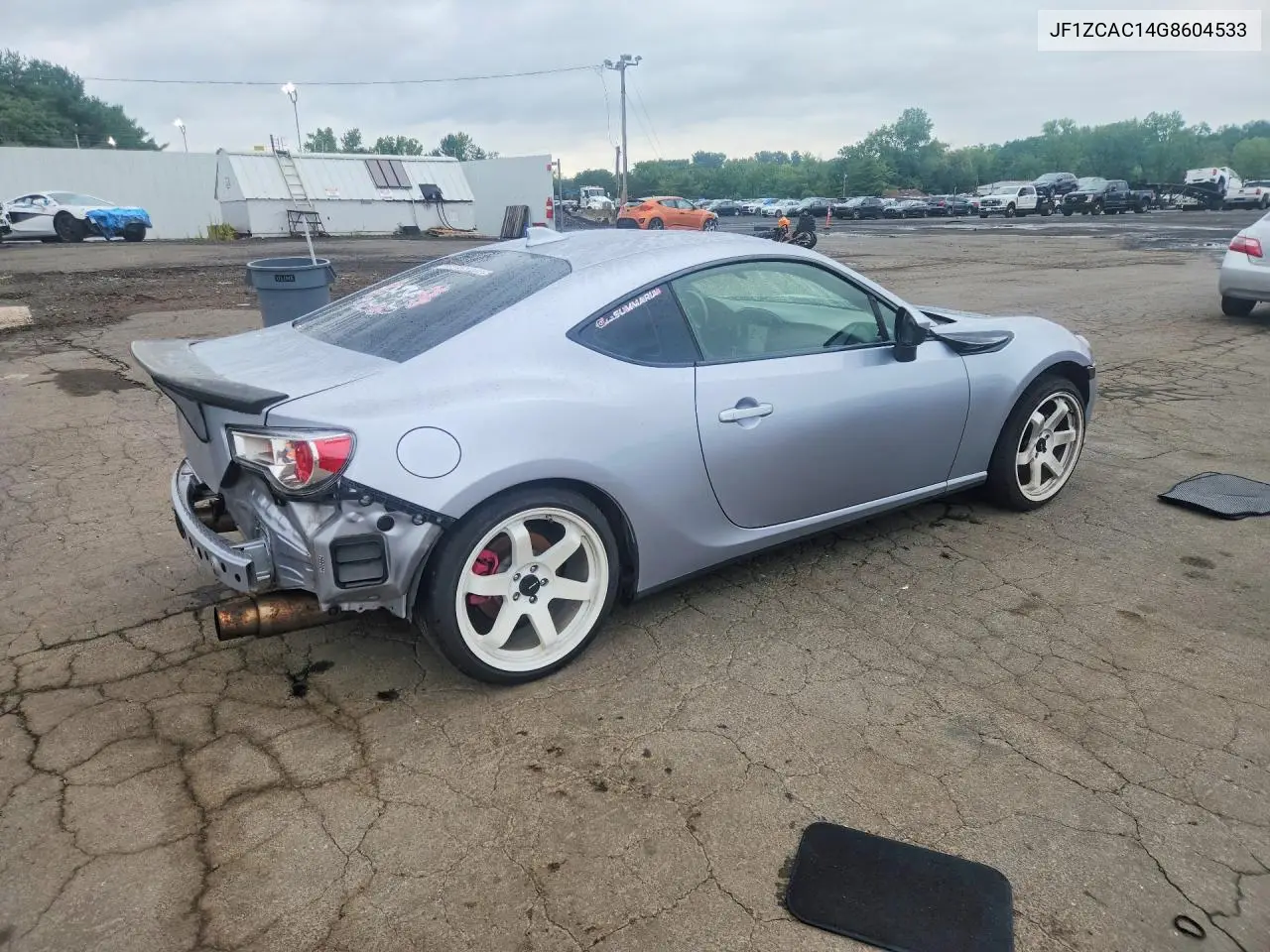 2016 Subaru Brz 2.0 Limited VIN: JF1ZCAC14G8604533 Lot: 61960846