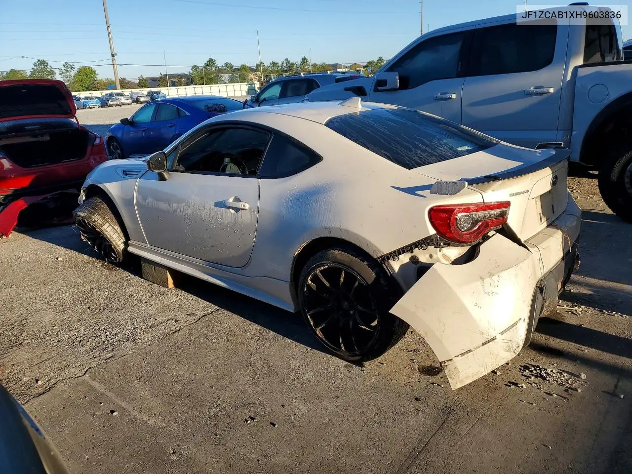 2017 Subaru Brz 2.0 Premium VIN: JF1ZCAB1XH9603836 Lot: 46578686