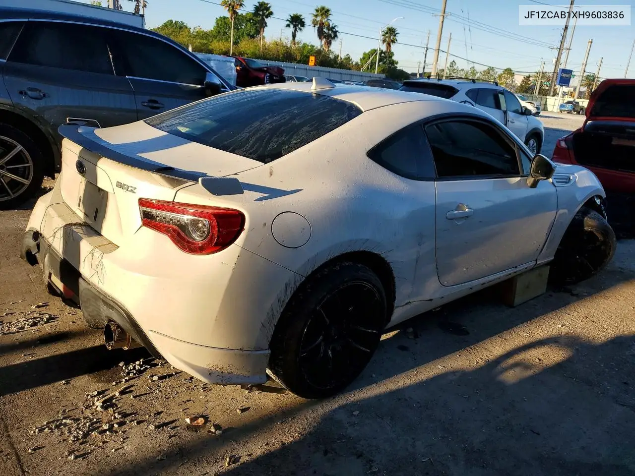 2017 Subaru Brz 2.0 Premium VIN: JF1ZCAB1XH9603836 Lot: 46578686