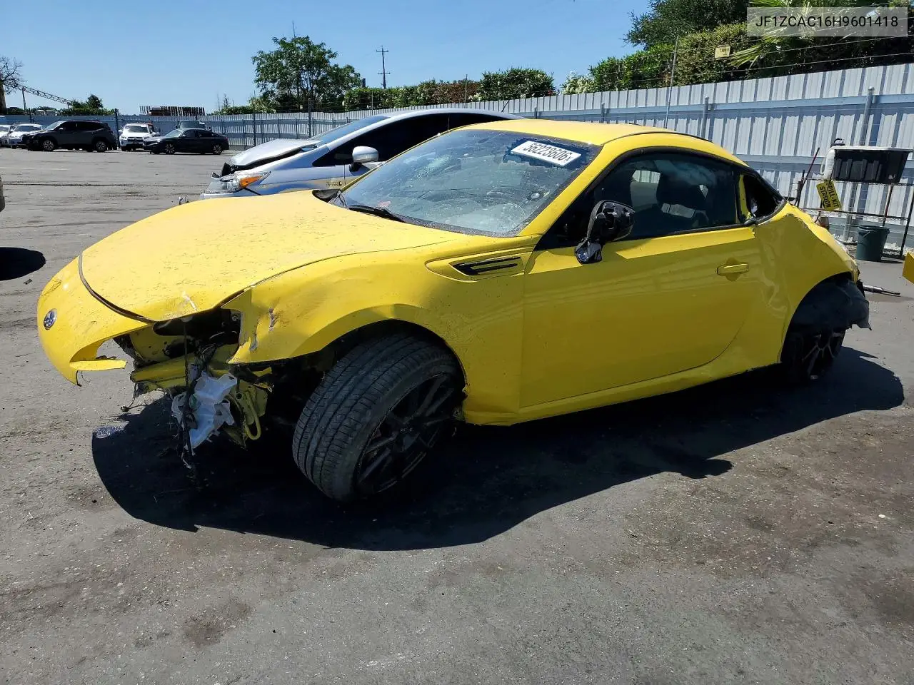 2017 Subaru Brz 2.0 Limited VIN: JF1ZCAC16H9601418 Lot: 56223606