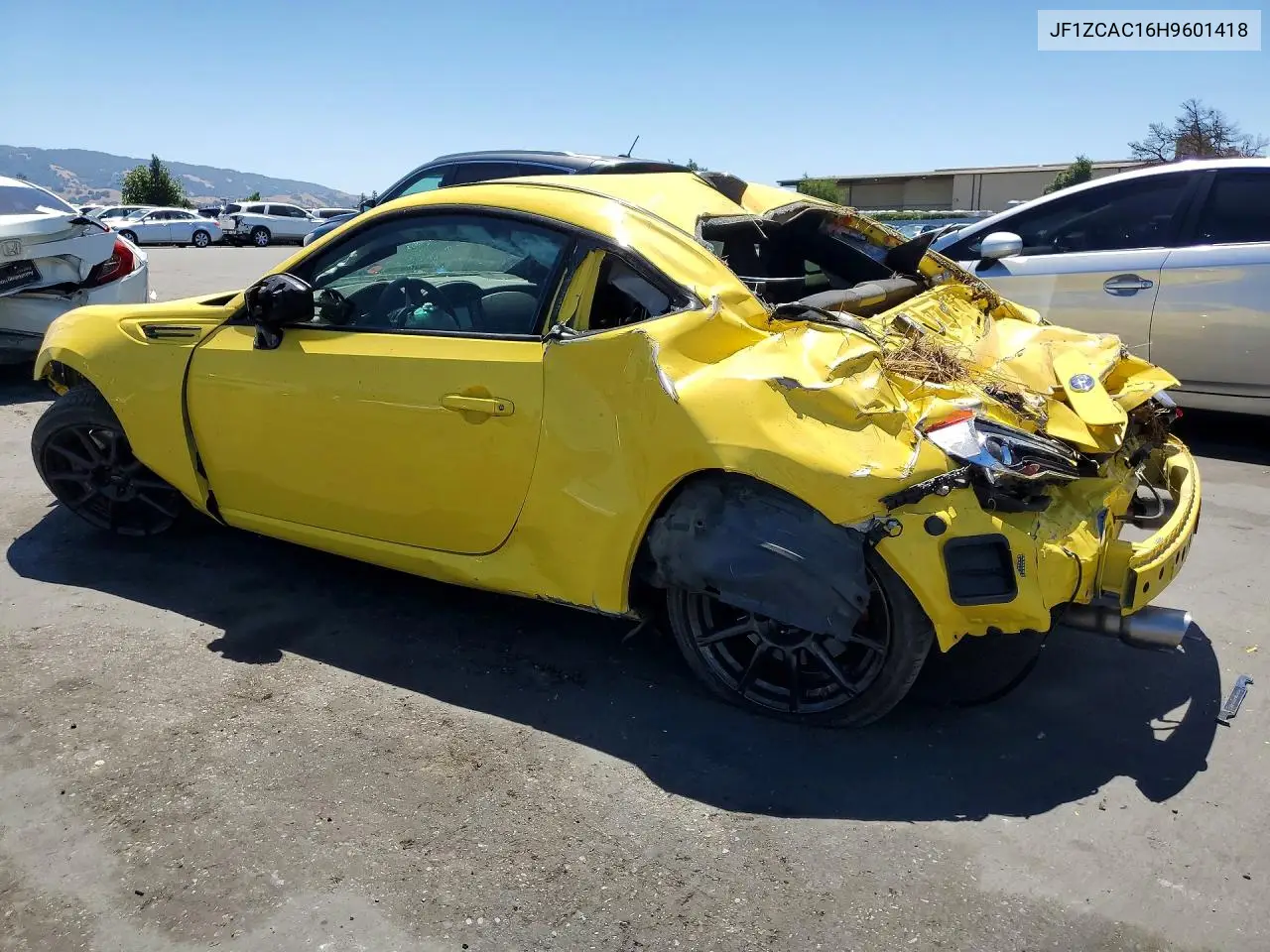 2017 Subaru Brz 2.0 Limited VIN: JF1ZCAC16H9601418 Lot: 56223606