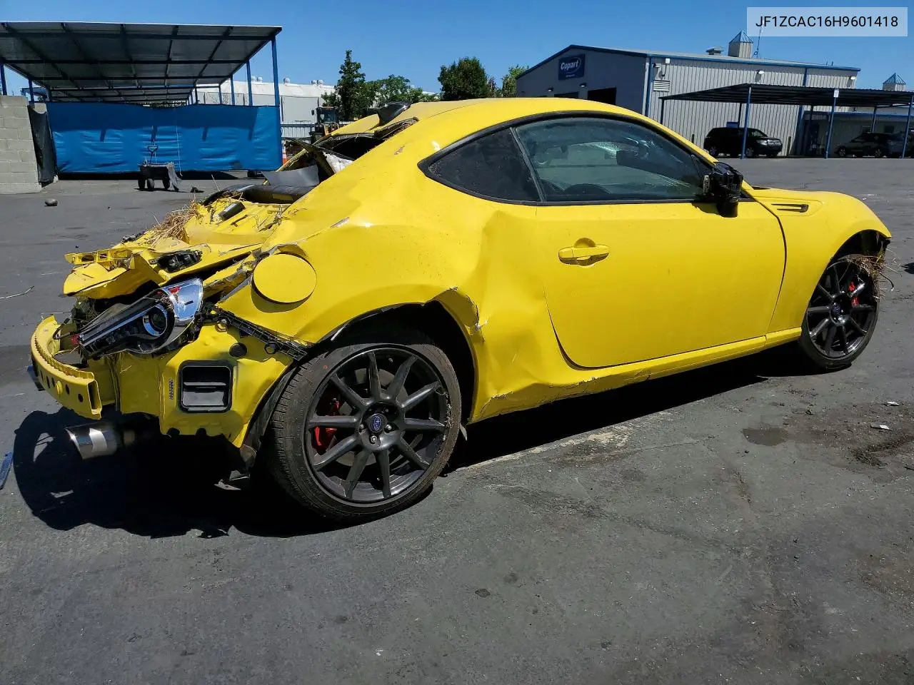 2017 Subaru Brz 2.0 Limited VIN: JF1ZCAC16H9601418 Lot: 56223606