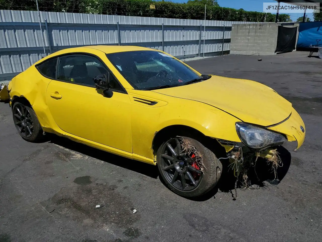 2017 Subaru Brz 2.0 Limited VIN: JF1ZCAC16H9601418 Lot: 56223606