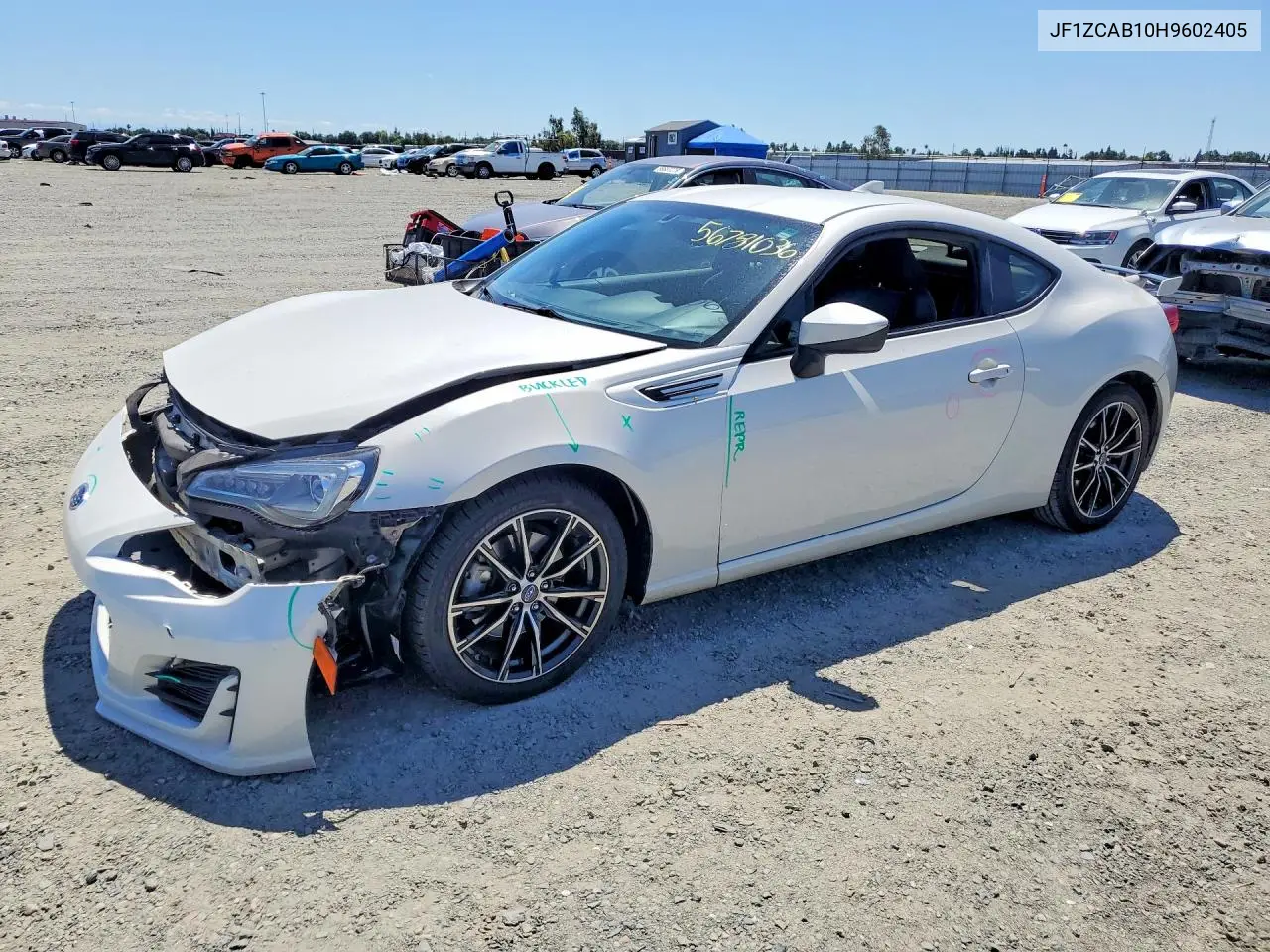 2017 Subaru Brz 2.0 Premium VIN: JF1ZCAB10H9602405 Lot: 56781036