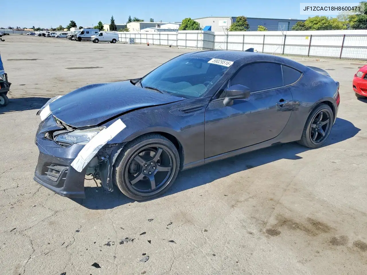 2017 Subaru Brz 2.0 Limited VIN: JF1ZCAC18H8600471 Lot: 59029516