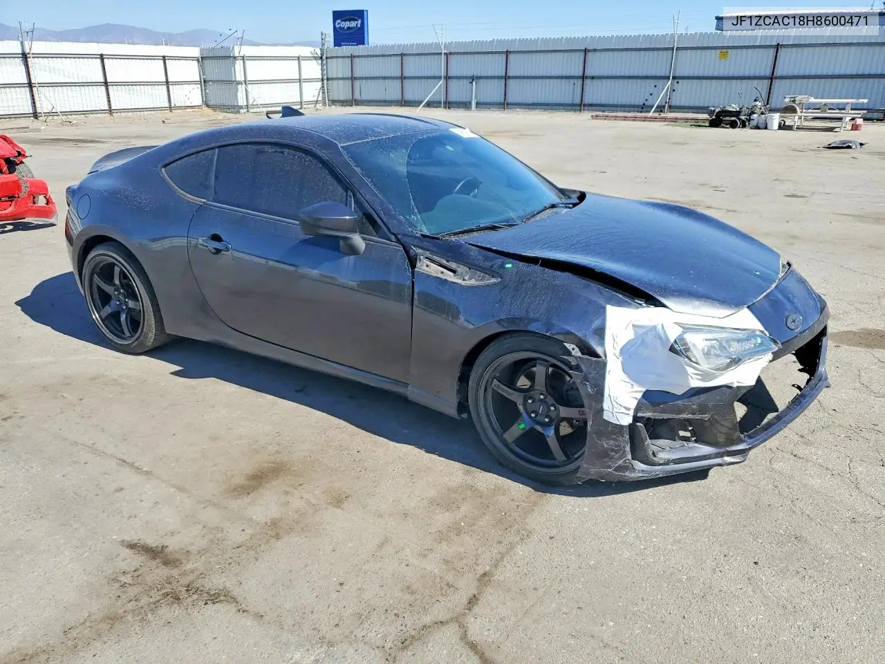 2017 Subaru Brz 2.0 Limited VIN: JF1ZCAC18H8600471 Lot: 59029516