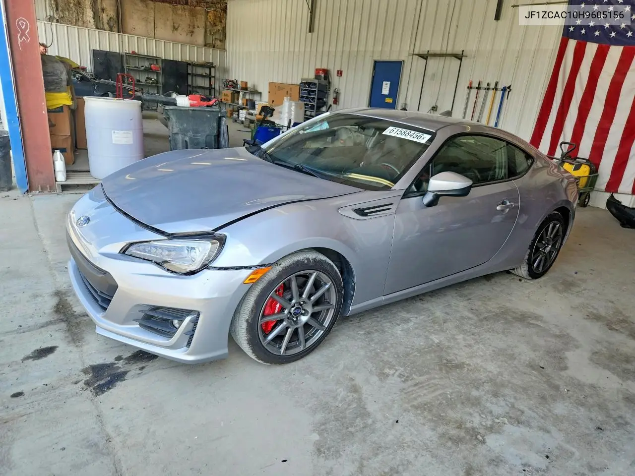 2017 Subaru Brz 2.0 Limited VIN: JF1ZCAC10H9605156 Lot: 61588456