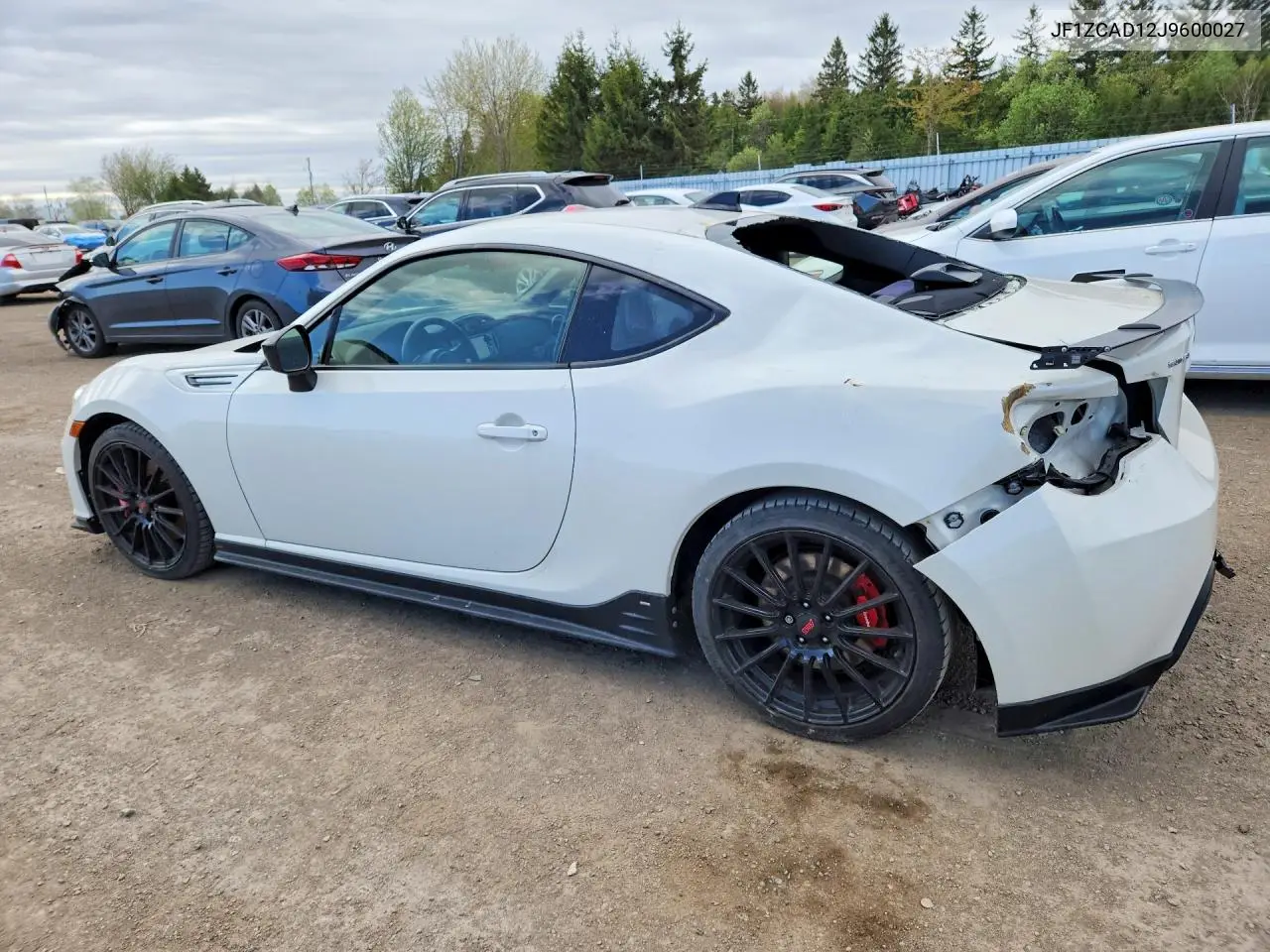 2018 Subaru Brz 2.0 Ts VIN: JF1ZCAD12J9600027 Lot: 50530626