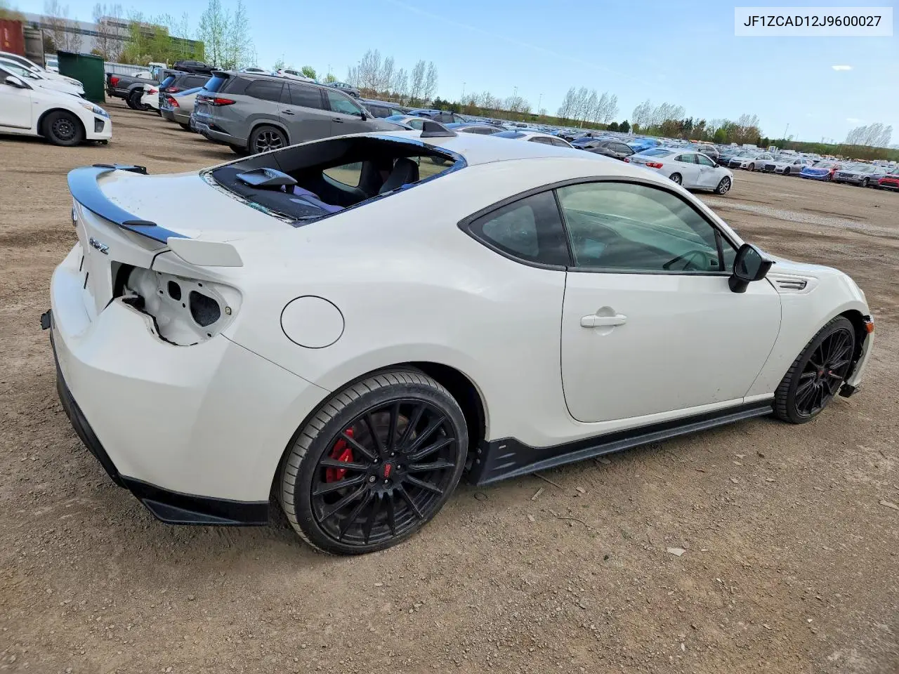 2018 Subaru Brz 2.0 Ts VIN: JF1ZCAD12J9600027 Lot: 50530626