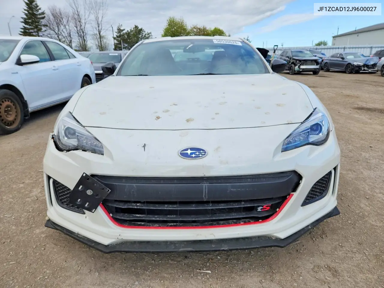 2018 Subaru Brz 2.0 Ts VIN: JF1ZCAD12J9600027 Lot: 50530626