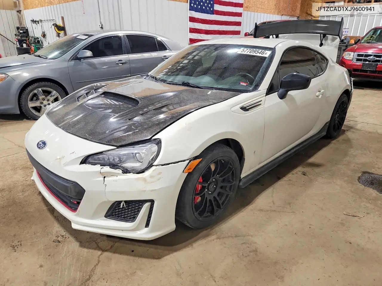 2018 Subaru Brz 2.0 Ts VIN: JF1ZCAD1XJ9600941 Lot: 57709546