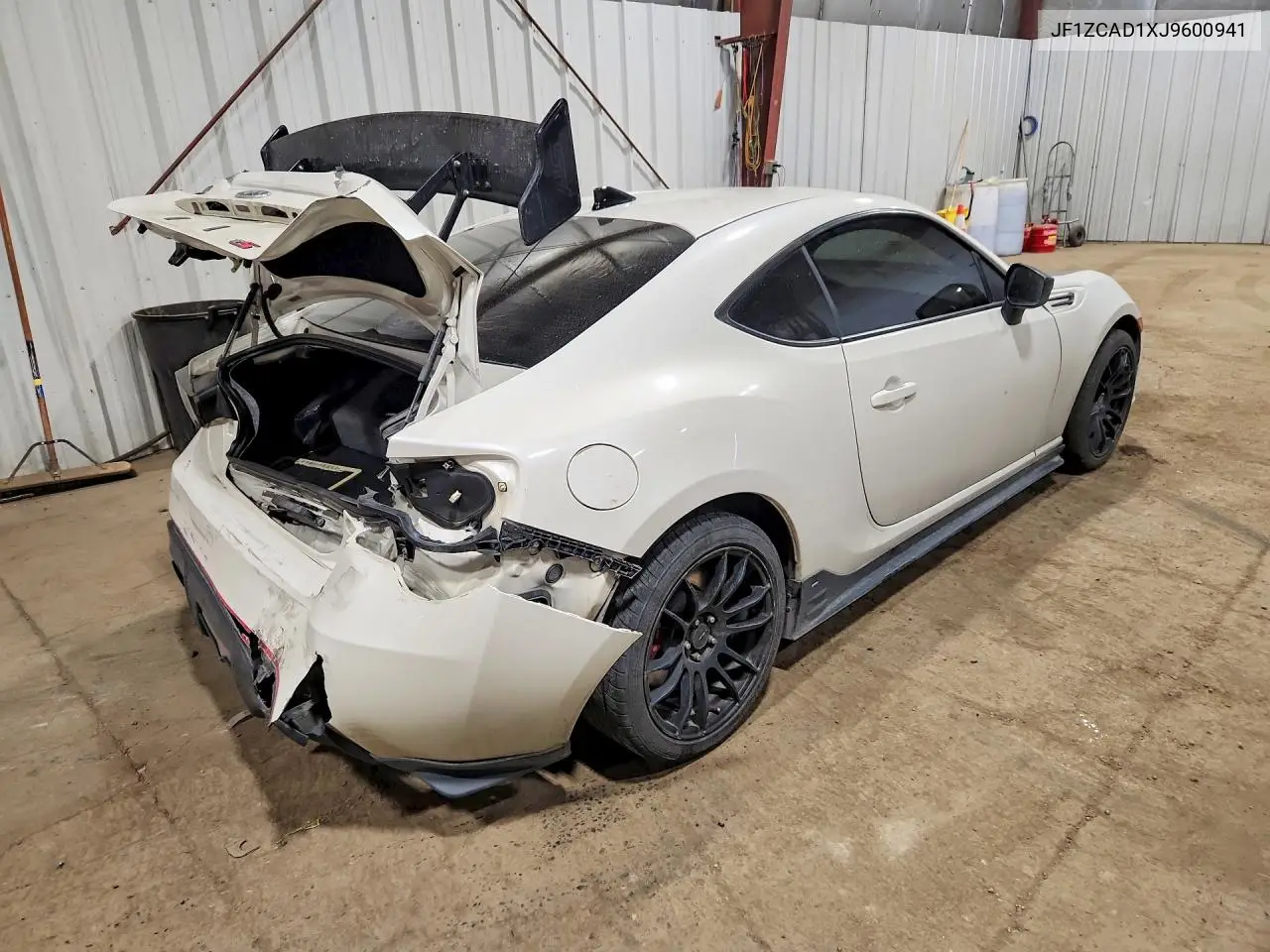 2018 Subaru Brz 2.0 Ts VIN: JF1ZCAD1XJ9600941 Lot: 57709546