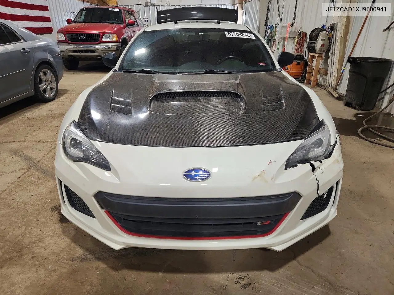 2018 Subaru Brz 2.0 Ts VIN: JF1ZCAD1XJ9600941 Lot: 57709546