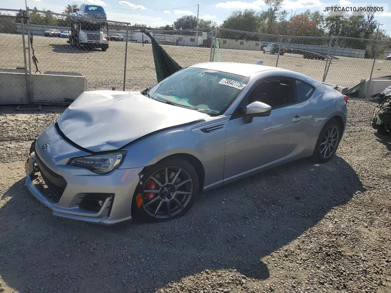 2018 Subaru Brz 2.0 Limited VIN: JF1ZCAC10J9602005 Lot: 73842775