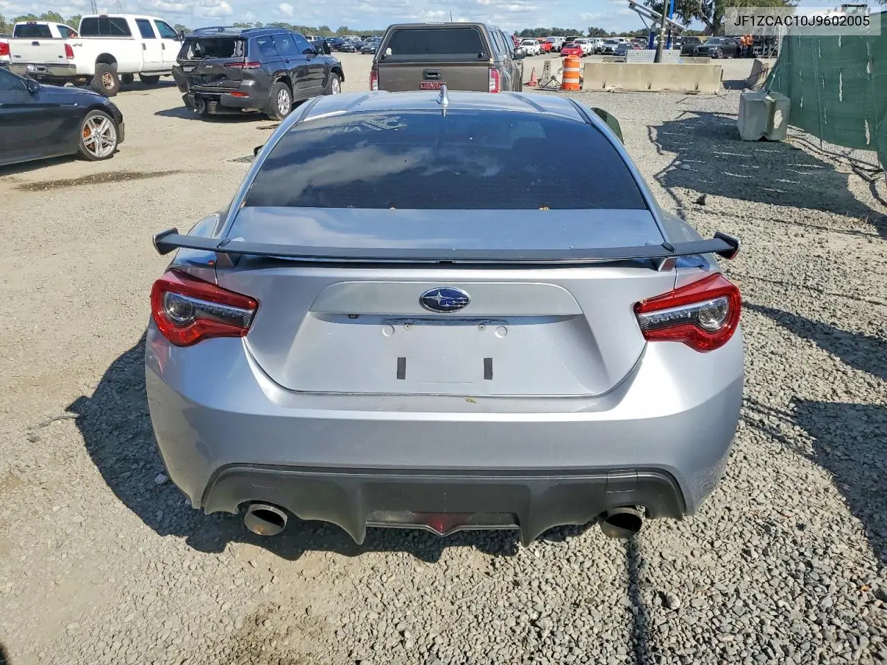 2018 Subaru Brz 2.0 Limited VIN: JF1ZCAC10J9602005 Lot: 73842775