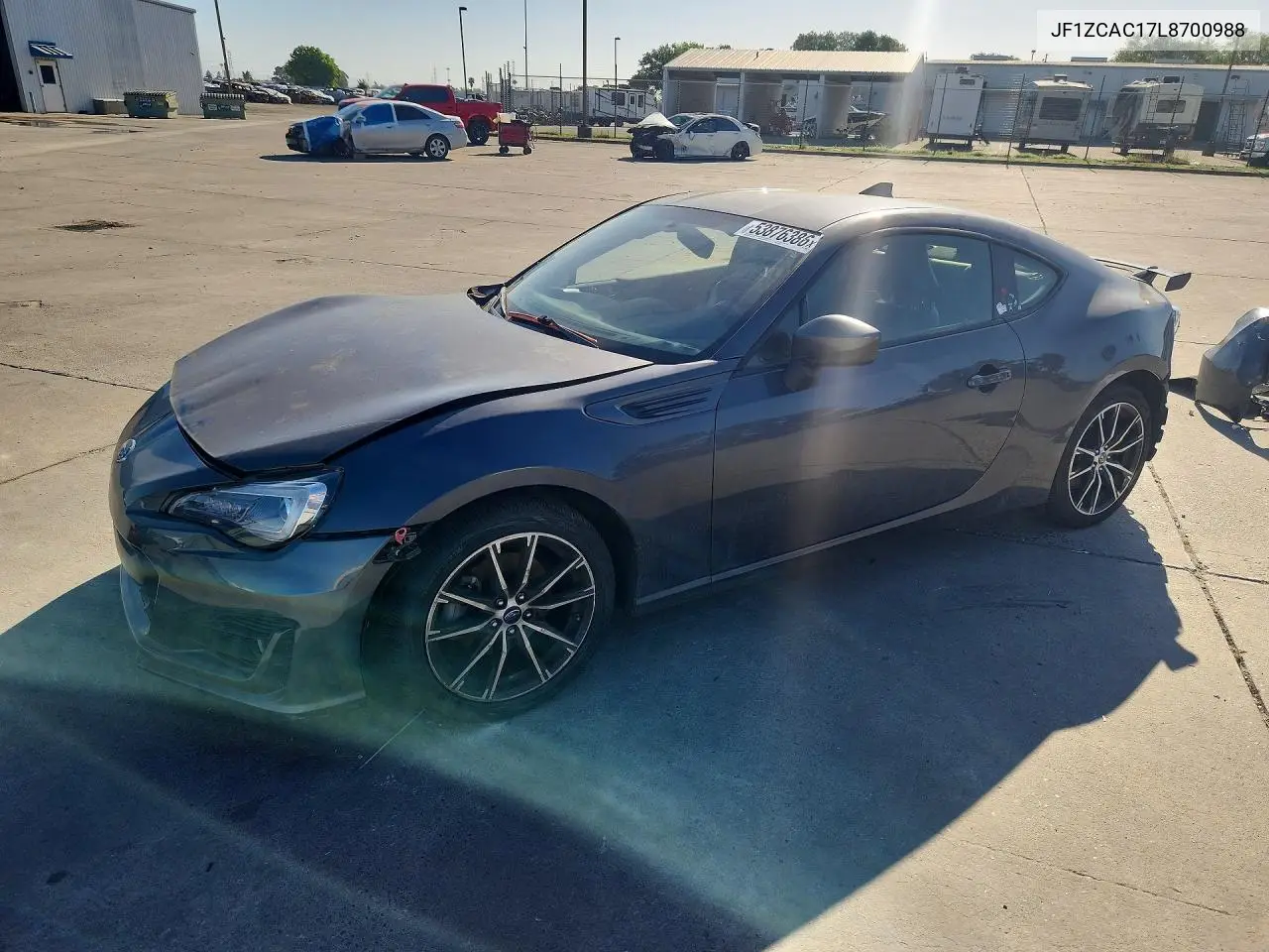 2020 Subaru Brz Limited VIN: JF1ZCAC17L8700988 Lot: 53876386