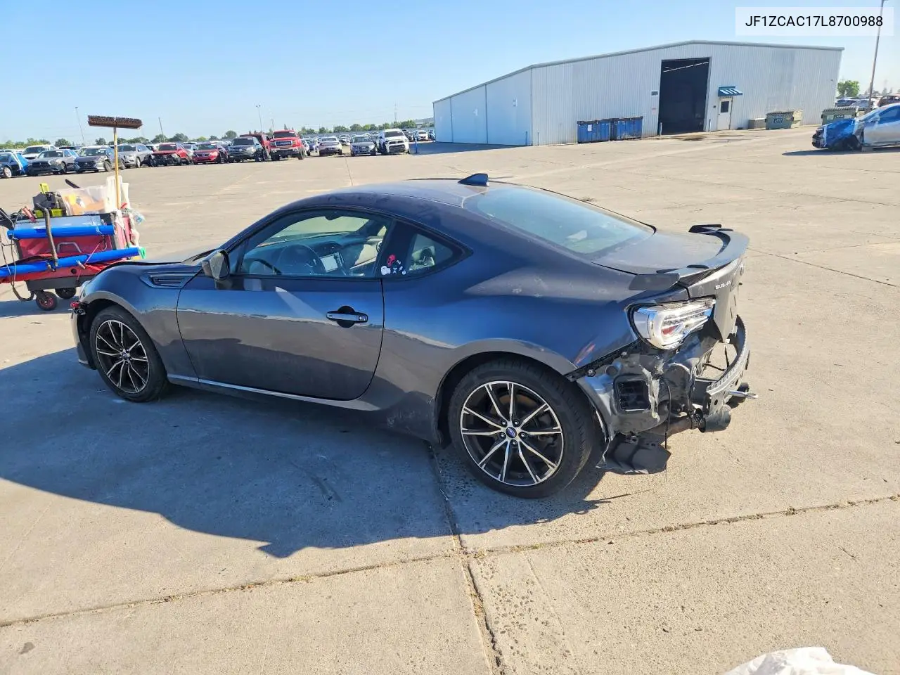2020 Subaru Brz Limited VIN: JF1ZCAC17L8700988 Lot: 53876386