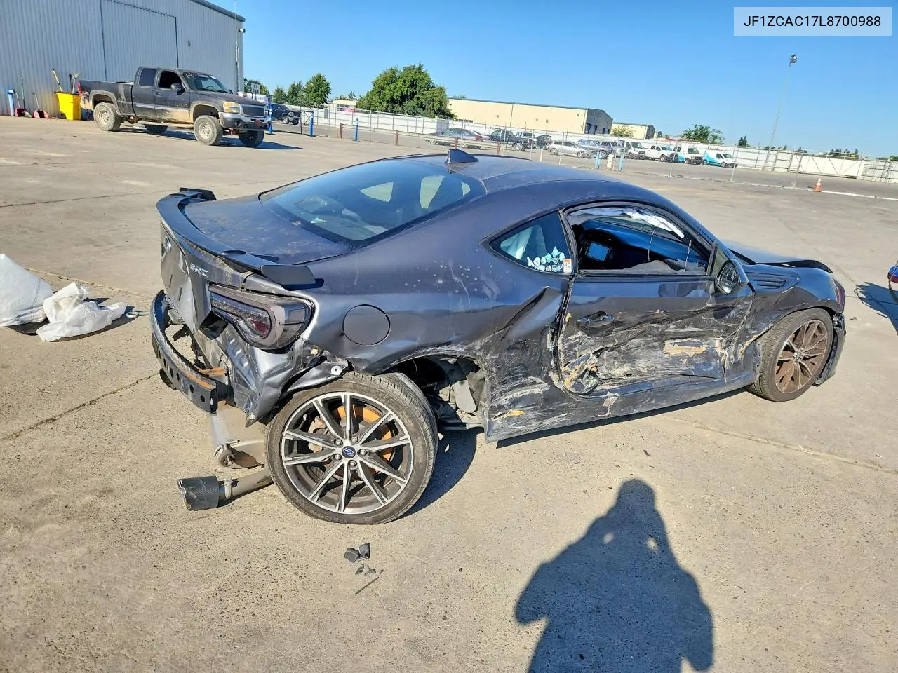2020 Subaru Brz Limited VIN: JF1ZCAC17L8700988 Lot: 53876386