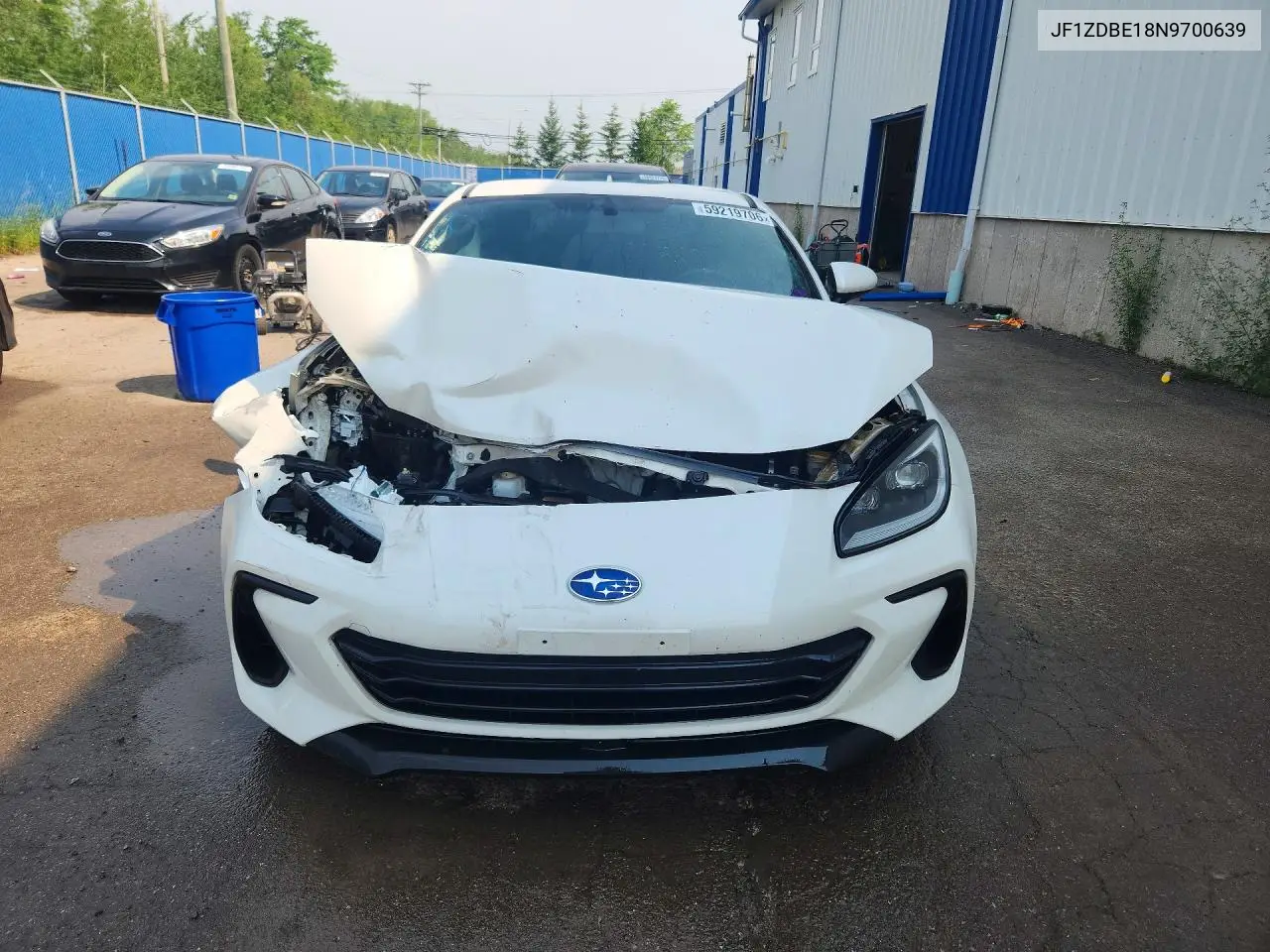 2022 Subaru Brz Limited VIN: JF1ZDBE18N9700639 Lot: 59219706