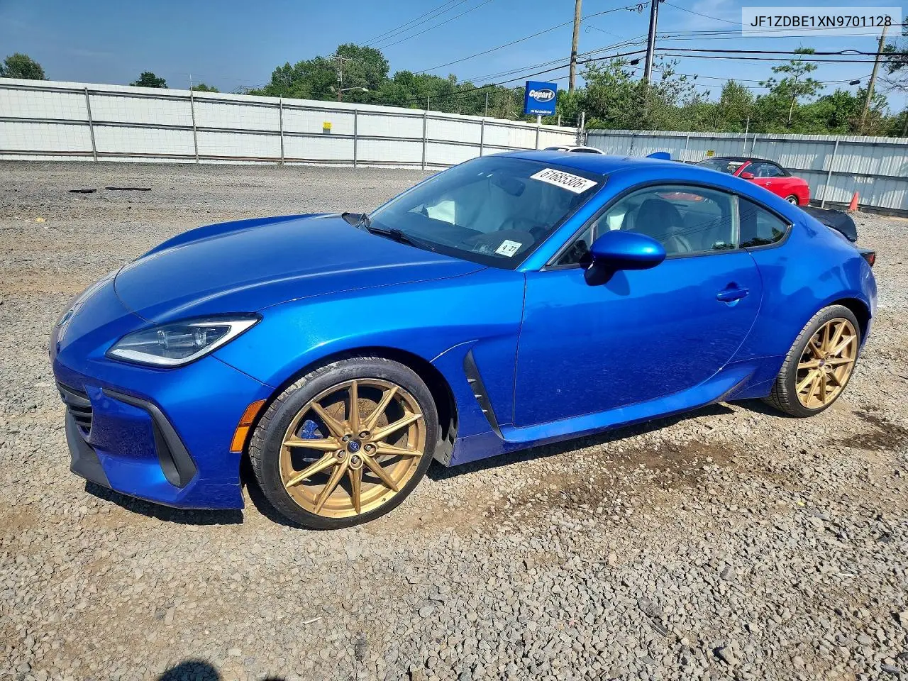 2022 Subaru Brz Limited VIN: JF1ZDBE1XN9701128 Lot: 61685306