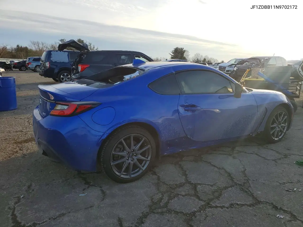 2022 Subaru Brz Premium VIN: JF1ZDBB11N9702172 Lot: 74341945