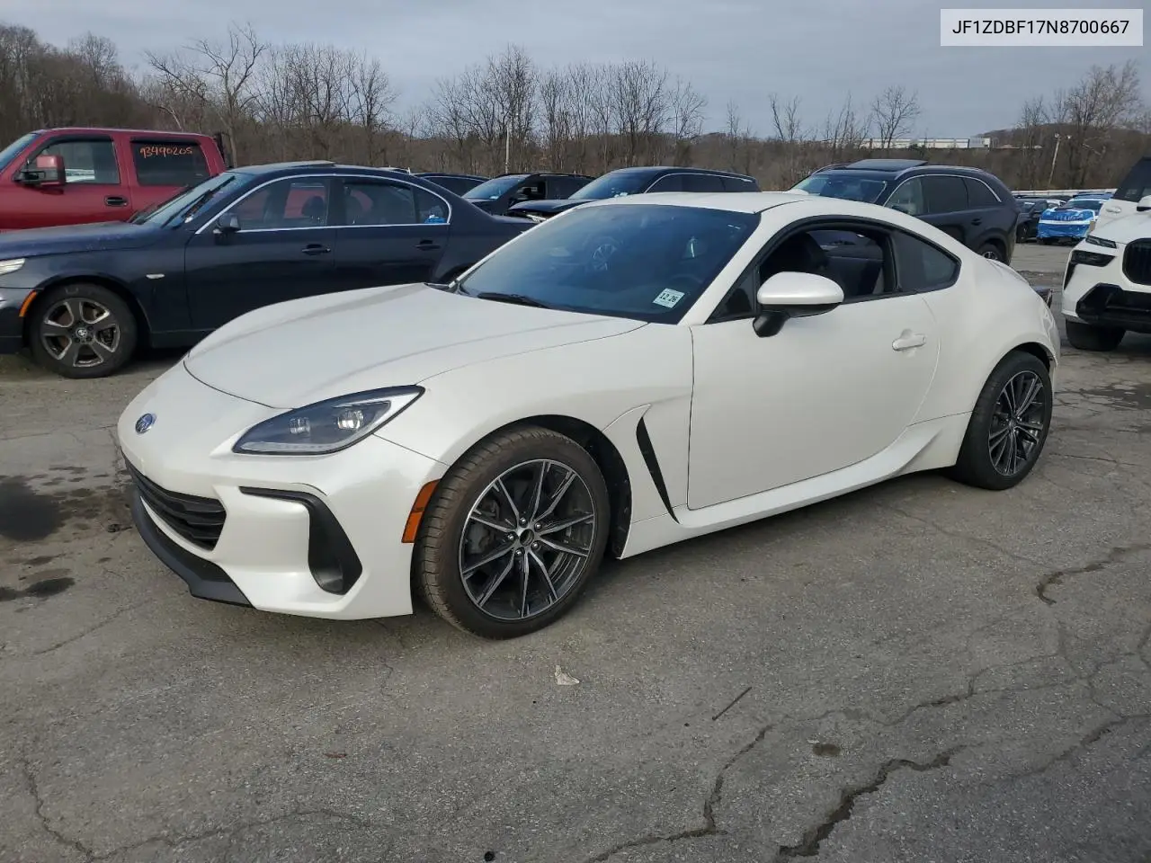 2022 Subaru Brz Limited VIN: JF1ZDBF17N8700667 Lot: 92844515