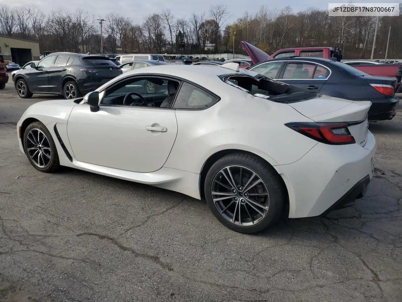 2022 Subaru Brz Limited VIN: JF1ZDBF17N8700667 Lot: 92844515