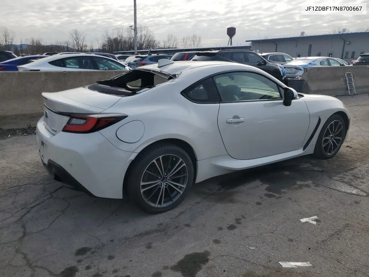 2022 Subaru Brz Limited VIN: JF1ZDBF17N8700667 Lot: 92844515