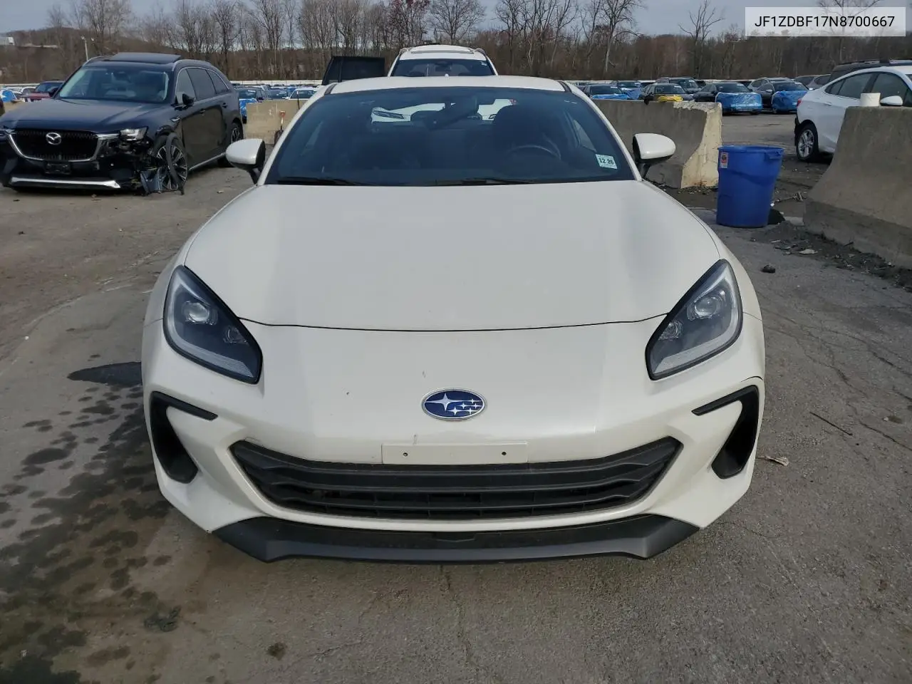 2022 Subaru Brz Limited VIN: JF1ZDBF17N8700667 Lot: 92844515