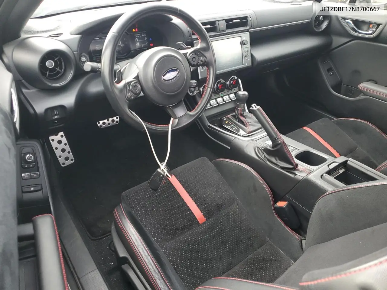 2022 Subaru Brz Limited VIN: JF1ZDBF17N8700667 Lot: 92844515