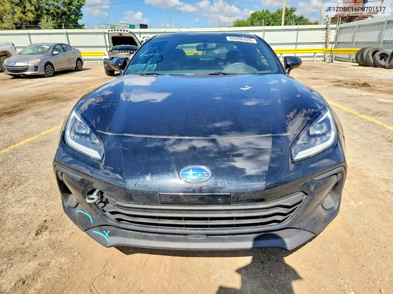 2023 Subaru Brz Limited VIN: JF1ZDBE16P9701517 Lot: 60496426