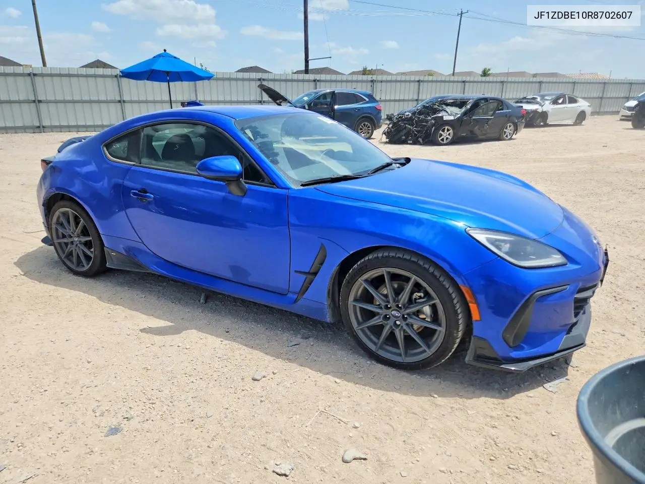 2024 Subaru Brz Limited VIN: JF1ZDBE10R8702607 Lot: 59262506